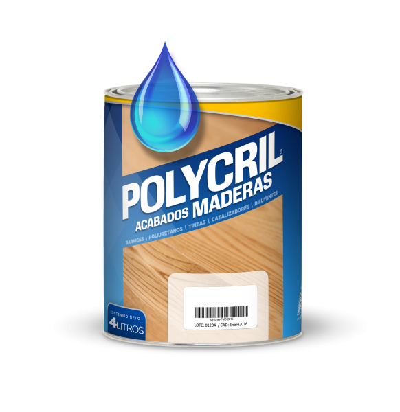 Polycril Barniz Base Agua